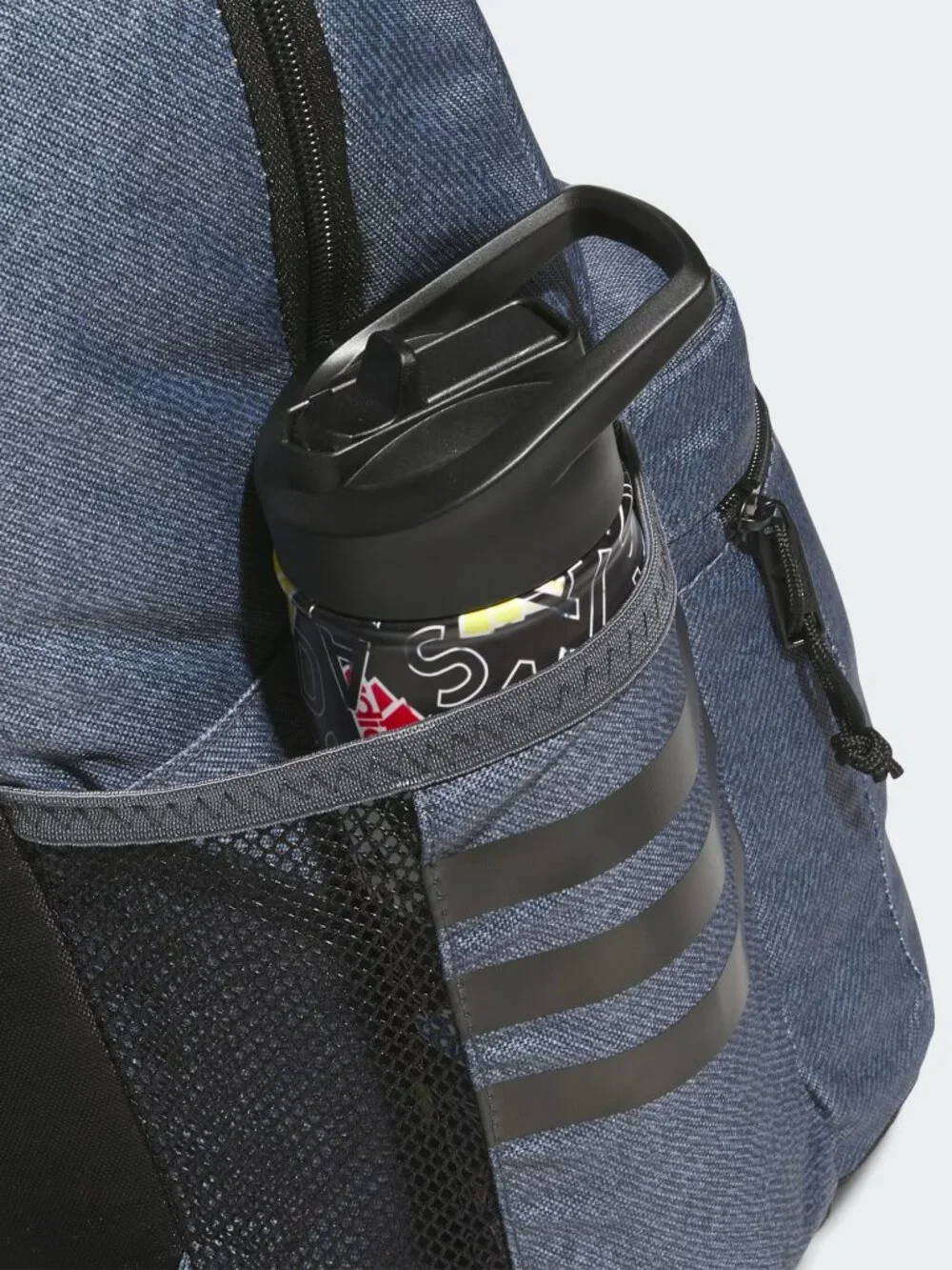 adidas Gray/Black Twill Classic 3S 5 Backpack/NWT